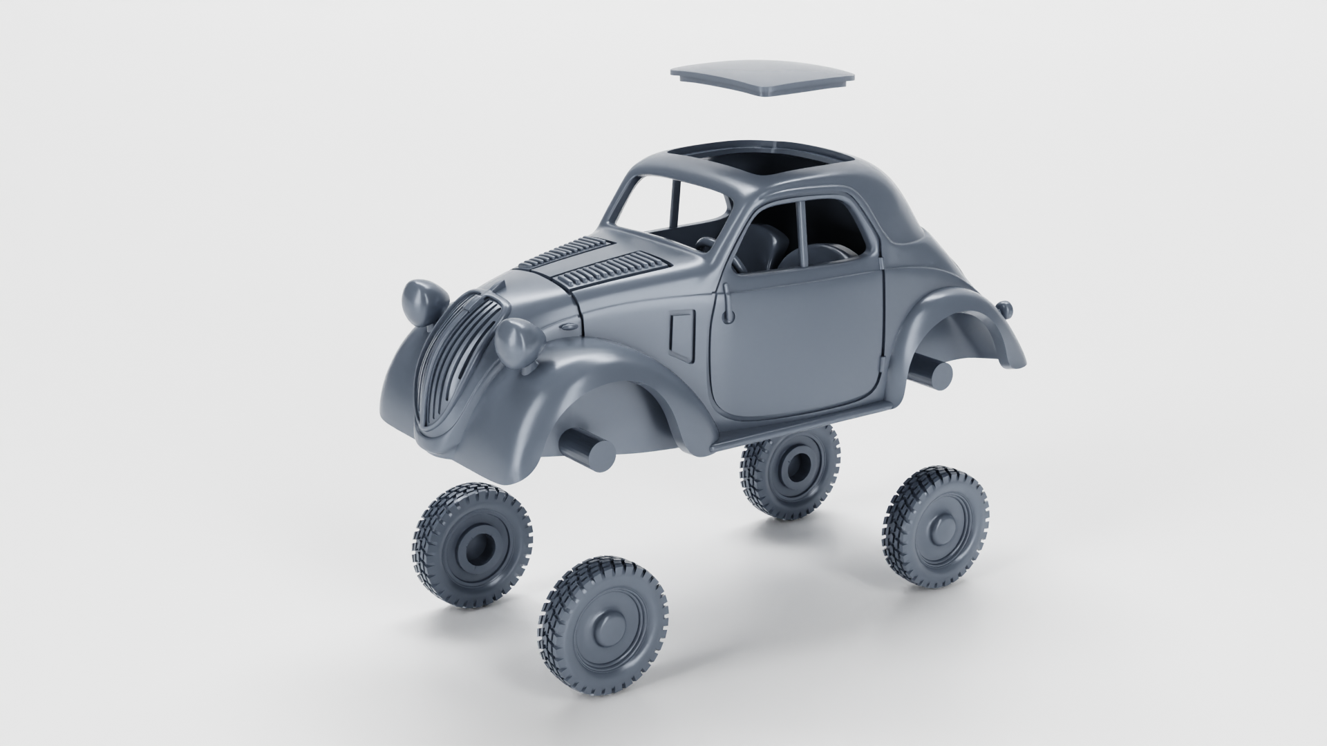 WG3D FIAT 500 “Topolino” (Italy, WW2)