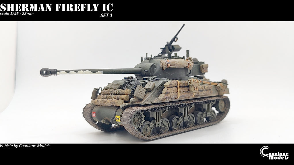 Counlane Sherman Firefly Ic 1944  (UK, Canada, Poland WW2)