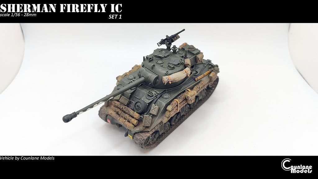 Counlane Sherman Firefly Ic 1944  (UK, Canada, Poland WW2)