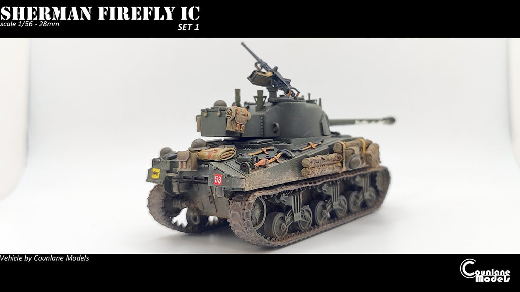 Counlane Sherman Firefly Ic 1944  (UK, Canada, Poland WW2)