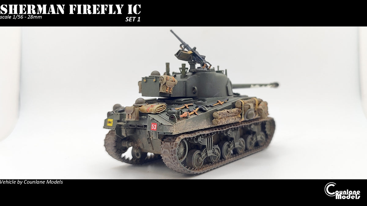 Counlane Sherman Firefly Ic 1944  (UK, Canada, Poland WW2)