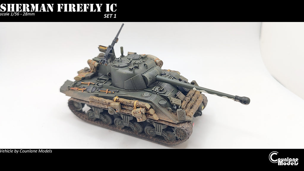 Counlane Sherman Firefly Ic 1944  (UK, Canada, Poland WW2)