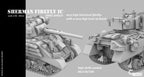 Counlane Sherman Firefly Ic Sand Shield 1944  (UK, Canada, Poland WW2)