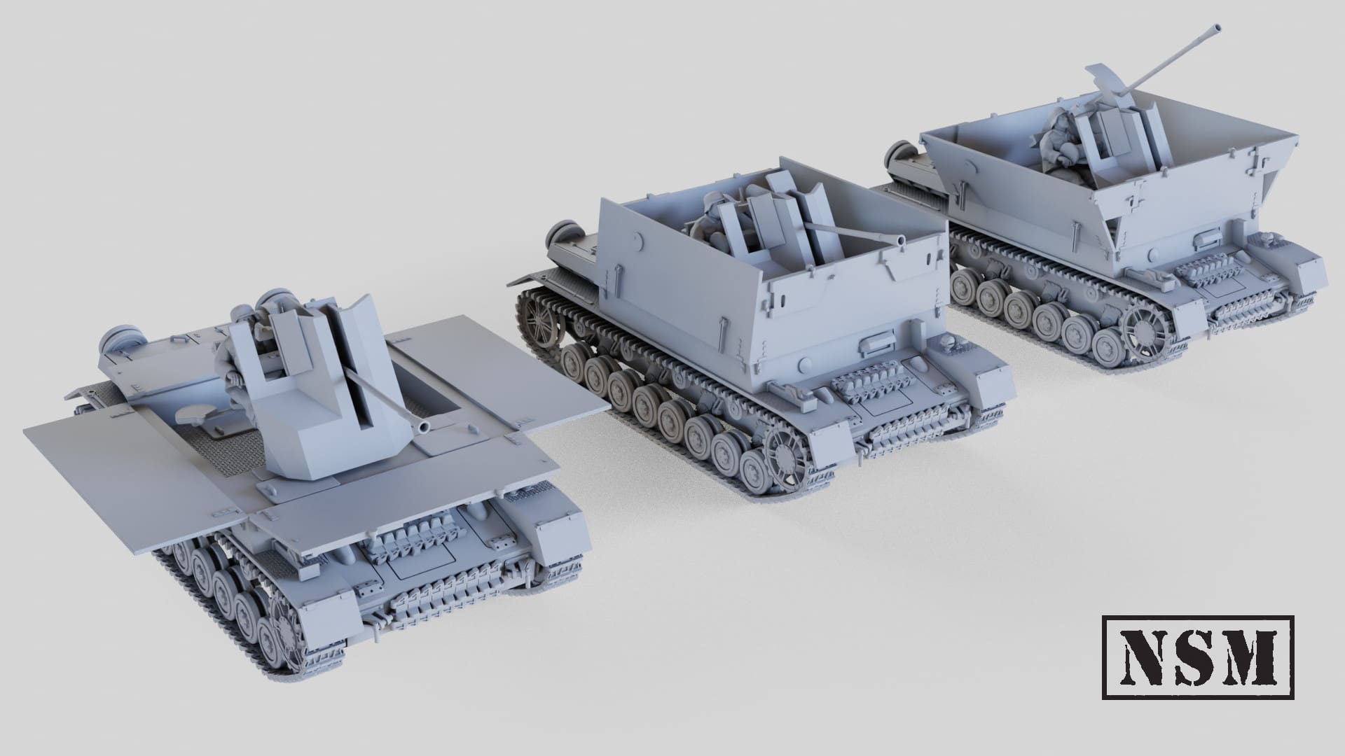 NSM Flakpanzer IV Mobelwagen (Germany, WW2)