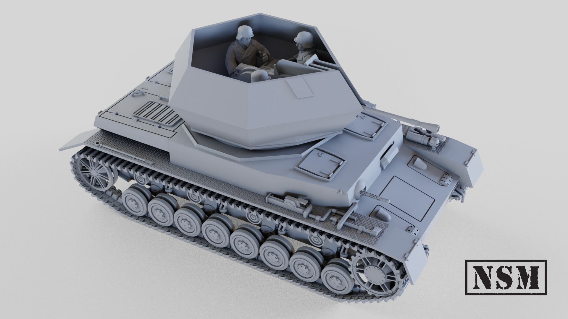 NSM Flakpanzer IV (2 cm Flakvierling 38) Wirbelwind (Germany, WW2)