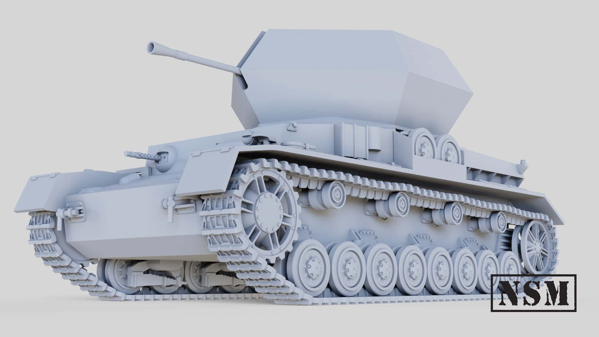 NSM Flakpanzer IV (2 cm Flakvierling 38) Wirbelwind (Germany, WW2)