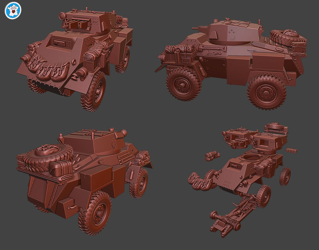 Arvernes Fox Armored Car (UK, Canada, WW2)