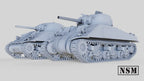 NSM M4 Sherman Small Hatch Version - Late Production - (USA, UK WW2)