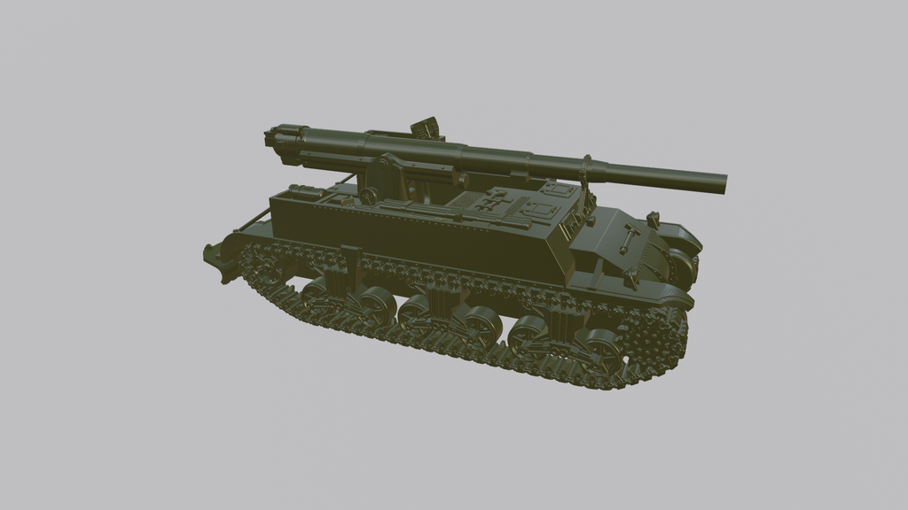 WG3D M12 Gun Motor Carriage 155mm (USA, WW2, D-Day)