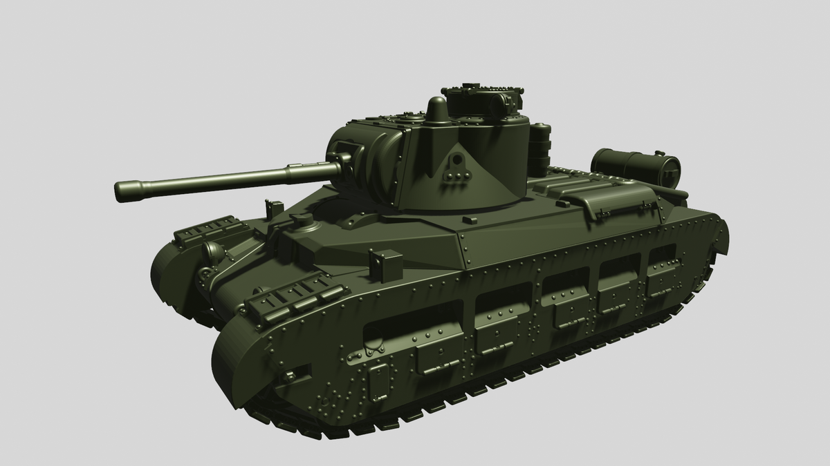 WG3D Matilda Mk.II with 2pdr gun (UK, WW2)