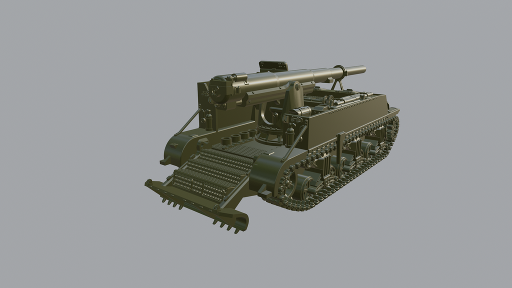 WG3D M12 Gun Motor Carriage 155mm (USA, WW2, D-Day)