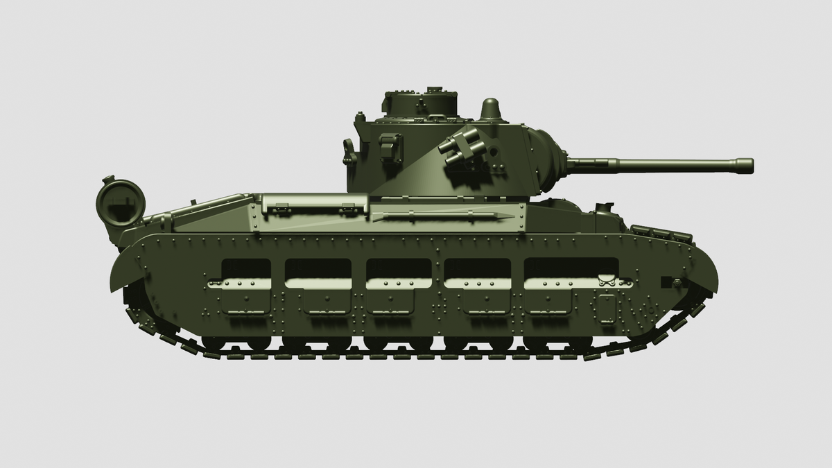 WG3D Matilda Mk.II with 2pdr gun (UK, WW2)