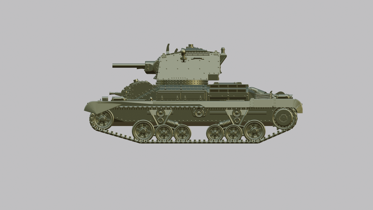 WG3D A10 Cruiser Tank Mk.IIA CS (Close Support) (UK, WW2)