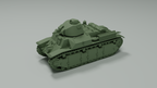 WG3D Renault D2 Medium Tank  (FRANCE, WW2)