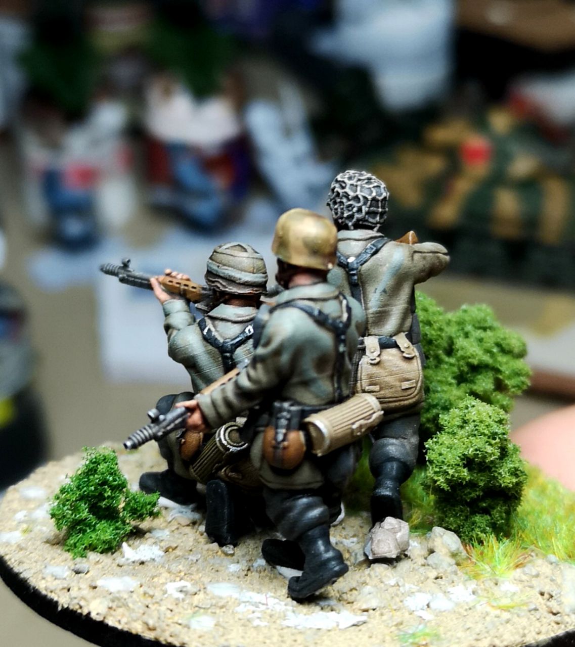 Col.Muller German Fallschirmjager FG42 Team 1