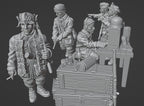 Col.Muller German Fallschirmjager Headquarters