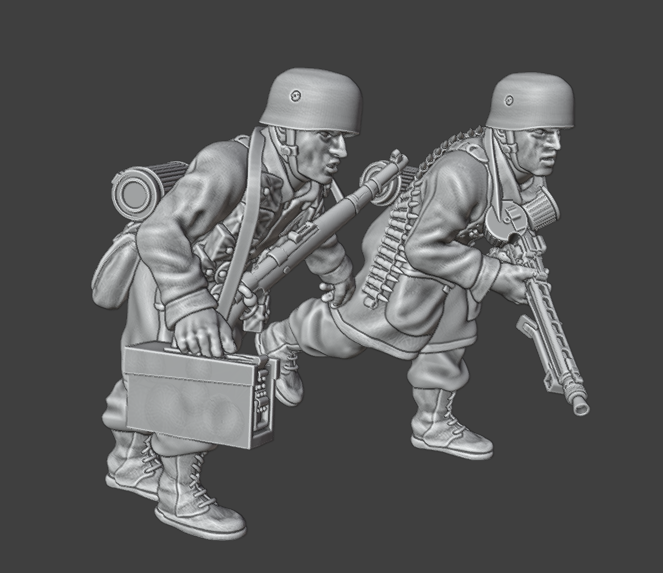 Col.Muller German Fallschirmjager LMG42 Fire Team 7