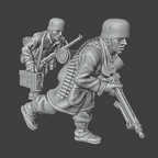 Col.Muller German Fallschirmjager LMG42 Fire Team 7
