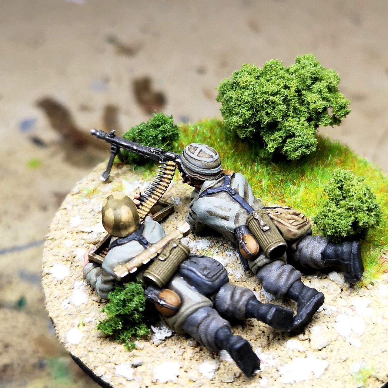 Col.Muller German Fallschirmjager LMG 42 Team 3