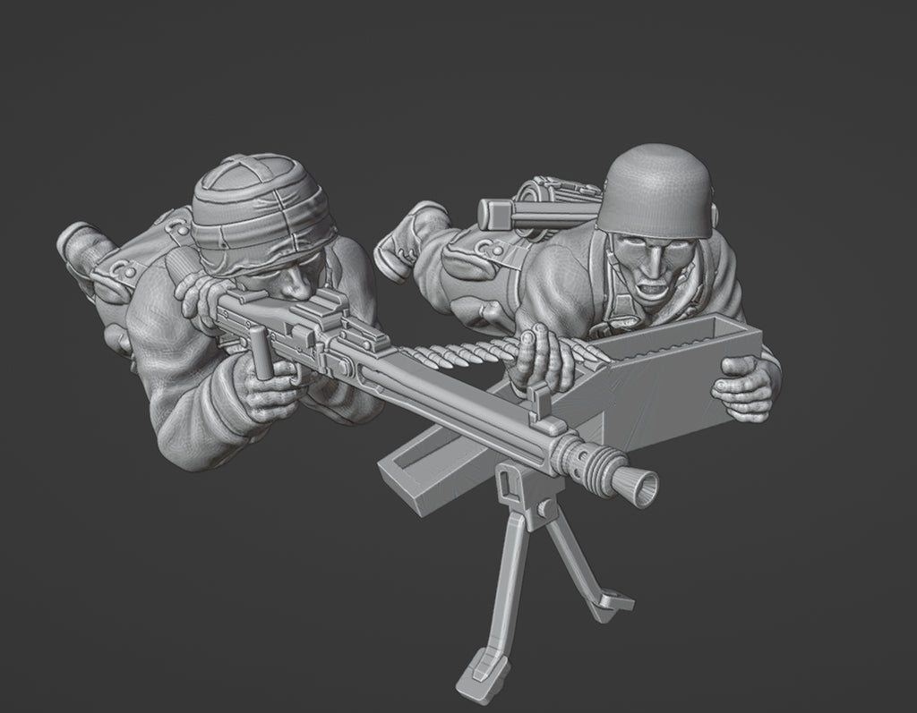 Col.Muller German Fallschirmjager LMG 42 Team 3