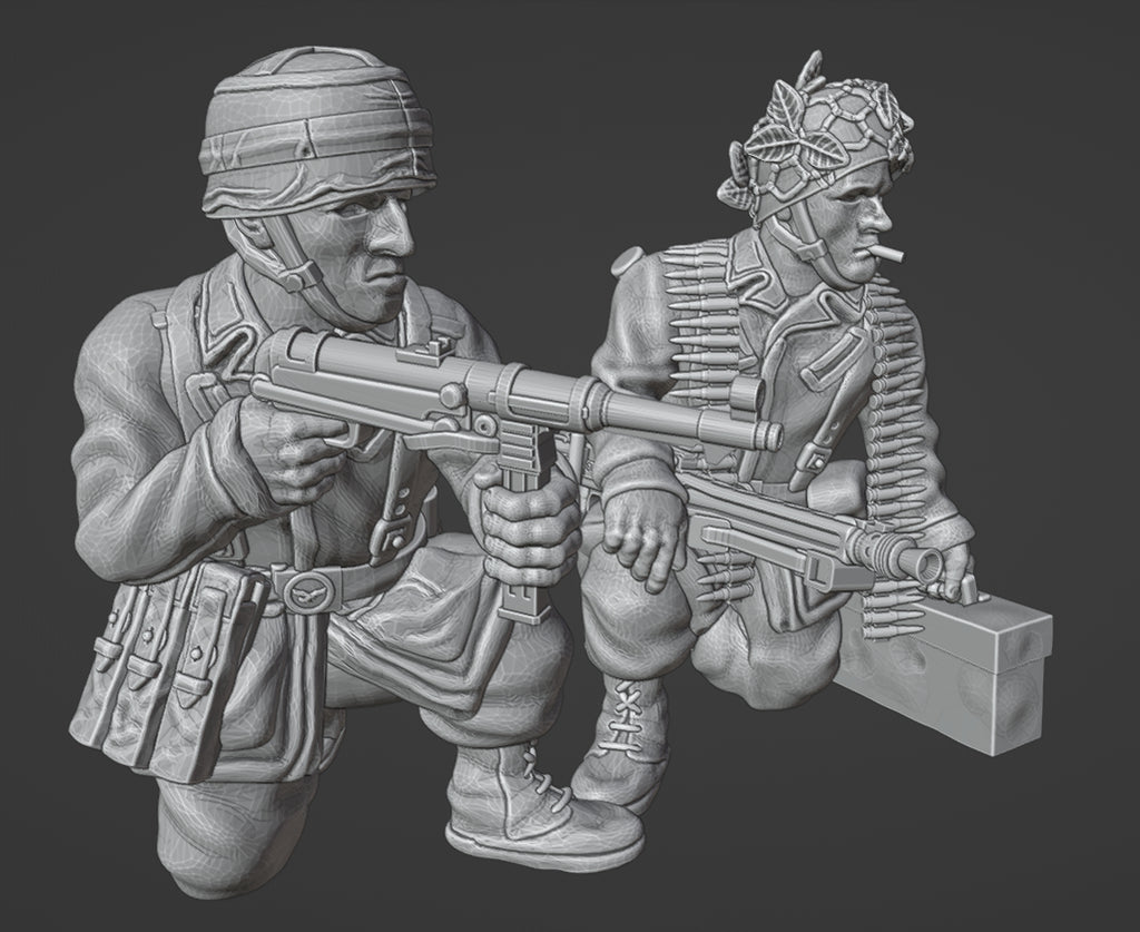Col.Muller German Fallschirmjager LMG 42 Team 4