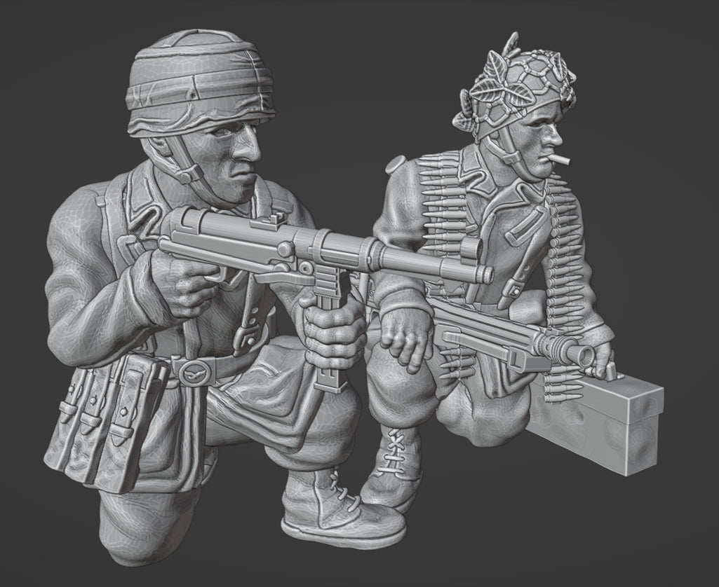 Col.Muller German Fallschirmjager LMG 42 Team 4