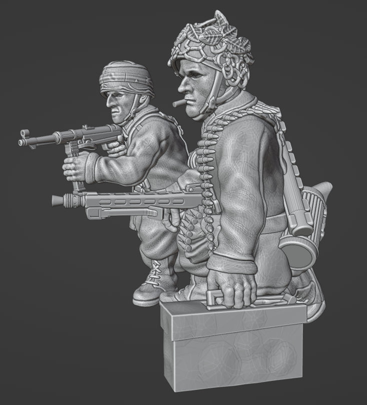Col.Muller German Fallschirmjager LMG 42 Team 4