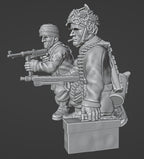 Col.Muller German Fallschirmjager LMG 42 Team 4