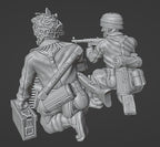 Col.Muller German Fallschirmjager LMG 42 Team 4
