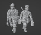 Col.Muller German Fallschirmjager MG42 Team 1