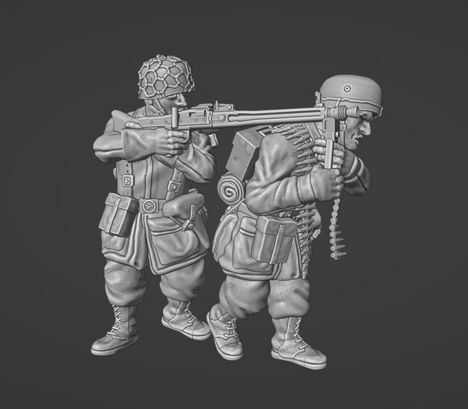 Col.Muller German Fallschirmjager MG42 Team 6