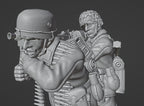 Col.Muller German Fallschirmjager MG42 Team 6