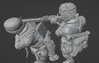 Col.Muller German Fallschirmjager MG42 Team 6