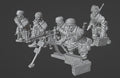 Col.Muller German Fallschirmjager MMG (MG42 tripod) 1