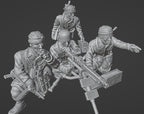 Col.Muller German Fallschirmjager MMG (MG42 tripod) 1