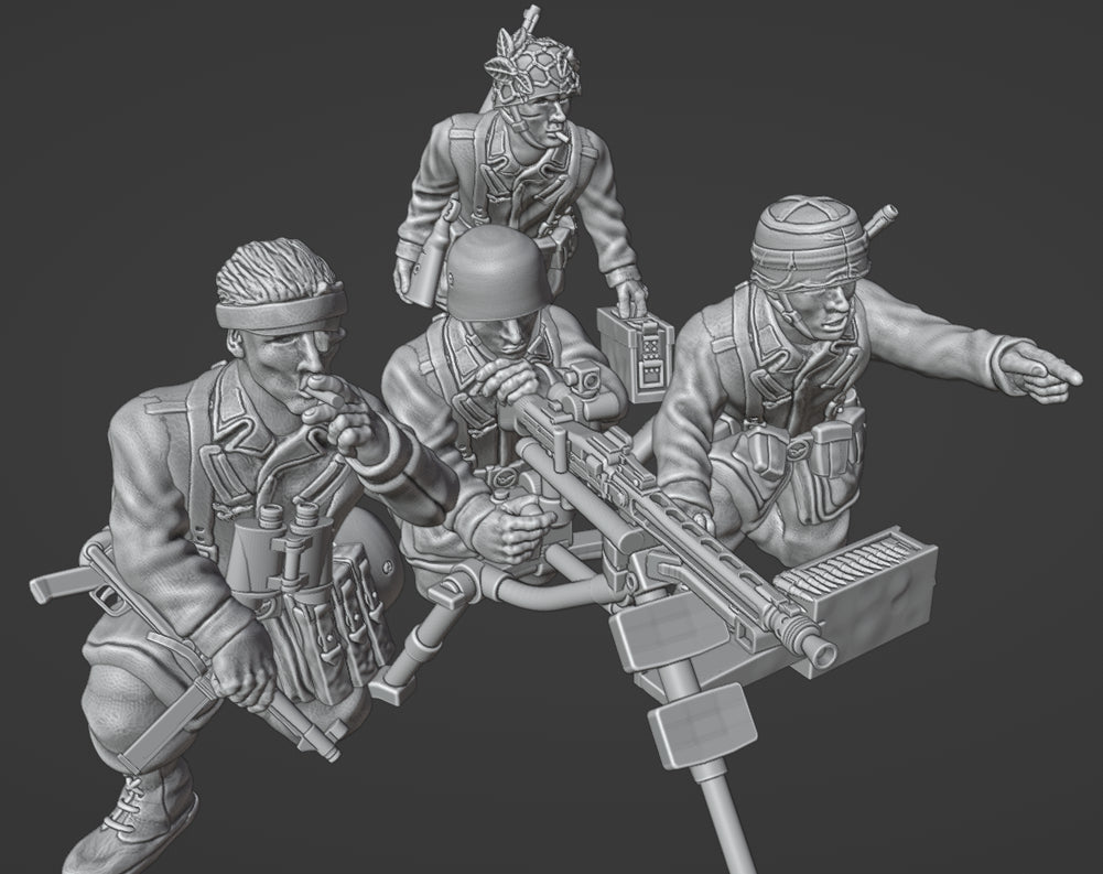 Col.Muller German Fallschirmjager MMG (MG42 tripod) 1