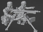 Col.Muller German Fallschirmjager MMG (MG42 tripod) 1