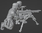 Col.Muller German Fallschirmjager MMG (MG42 tripod) 1