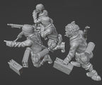 Col.Muller German Fallschirmjager MMG (MG42 tripod) 1