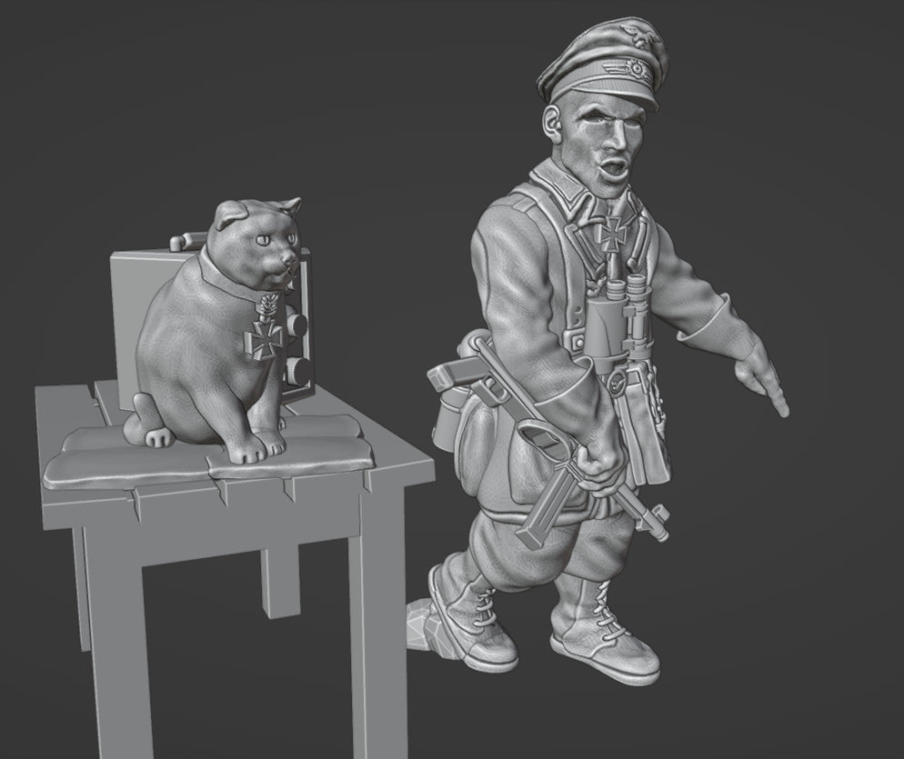 Col.Muller German Fallschirmjager Officer