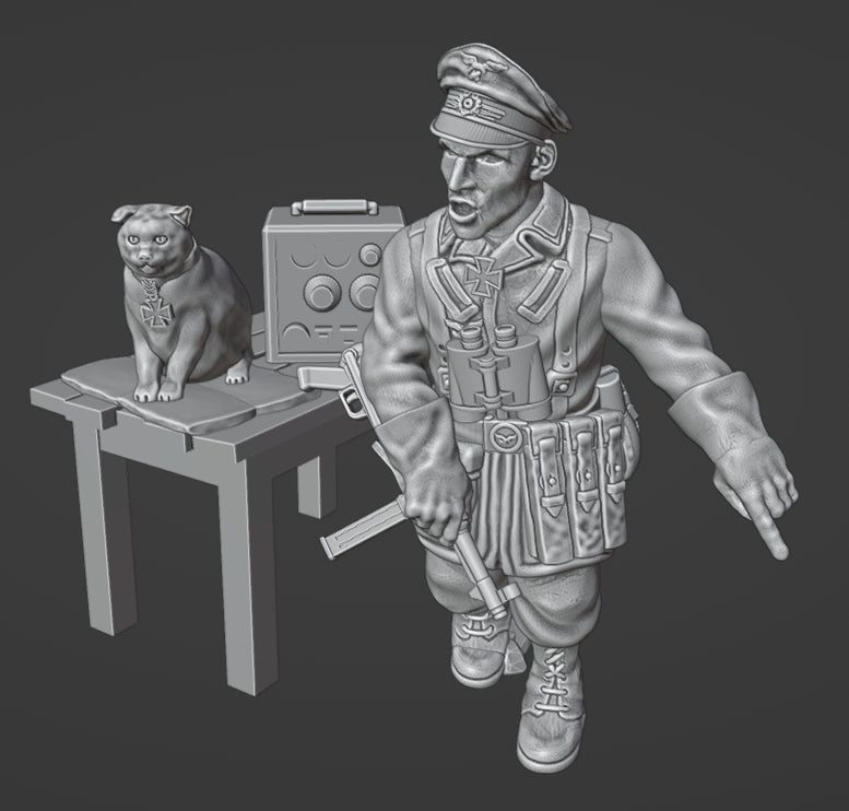 Col.Muller German Fallschirmjager Officer