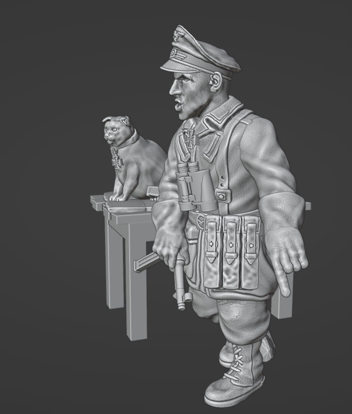 Col.Muller German Fallschirmjager Officer