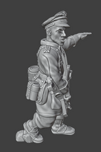 Col.Muller German Fallschirmjager Officer