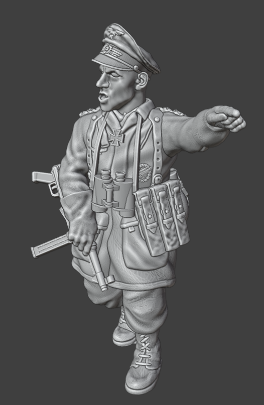 Col.Muller German Fallschirmjager Officer