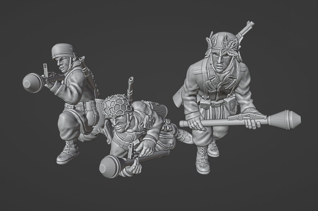 Col.Muller German Fallschirmjager Panzerfaust team 2