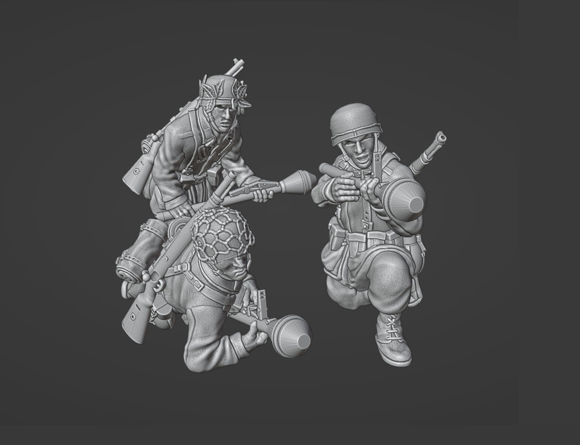 Col.Muller German Fallschirmjager Panzerfaust team 2