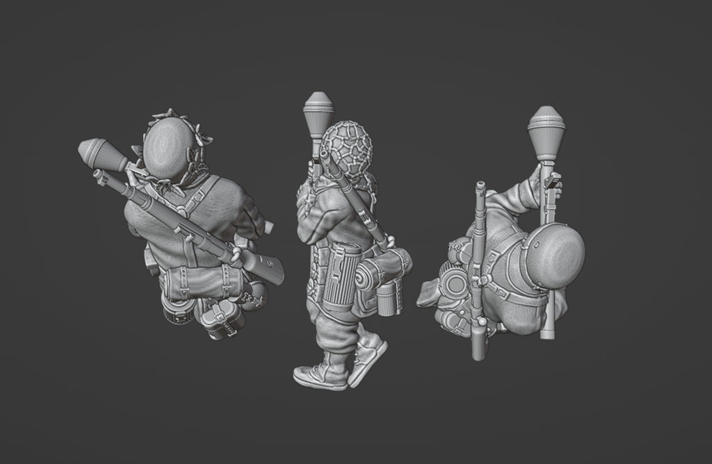 Col.Muller German Fallschirmjager Panzerfaust team 2