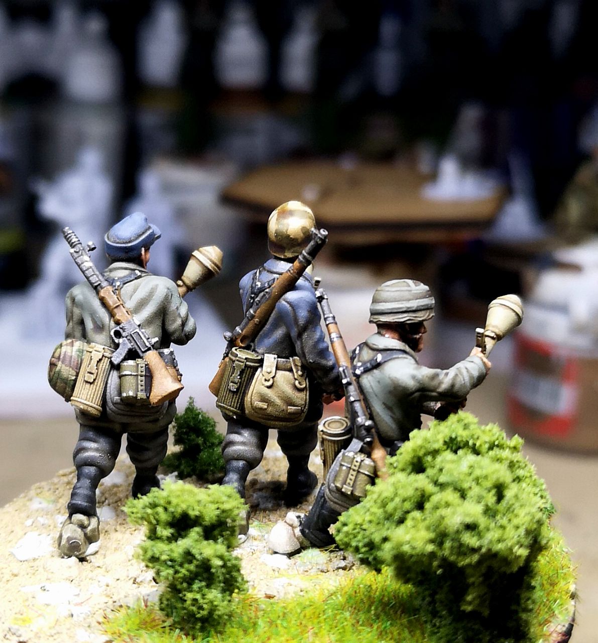 Col.Muller German Fallschirmjager Panzerfaust team 1