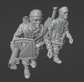 Col.Muller German Fallschirmjager PzShreck Team 1 (moving)