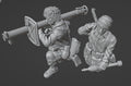 Col.Muller German Fallschirmjager PzShreck Team 2 (Firing)